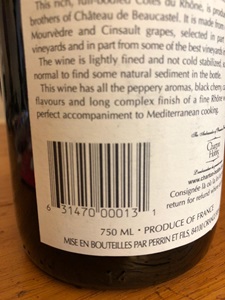 Perrin & Fils Perrin Réserve Côtes Du Rhône 2008